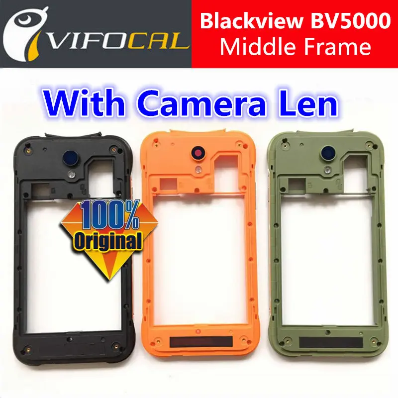 imágenes para Blackview BV5000 Marco Con Cámara Len 100% Original Blackview BV5000 Screen Replacement Frame Medio de accesorios de Reparación de parte imágenes para Blackview BV5000 Marco Con Cámara Len 100% Original Blackview BV5000 Screen Replacement Frame Medio de accesorios de Reparación de parte