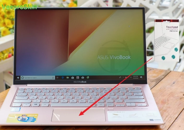 

For ASUS VivoBook S13 S330UN s330 s330ua S330U adol 13 13.3 inch Matte Touchpad film Sticker Protector TOUCH PAD TrackPad