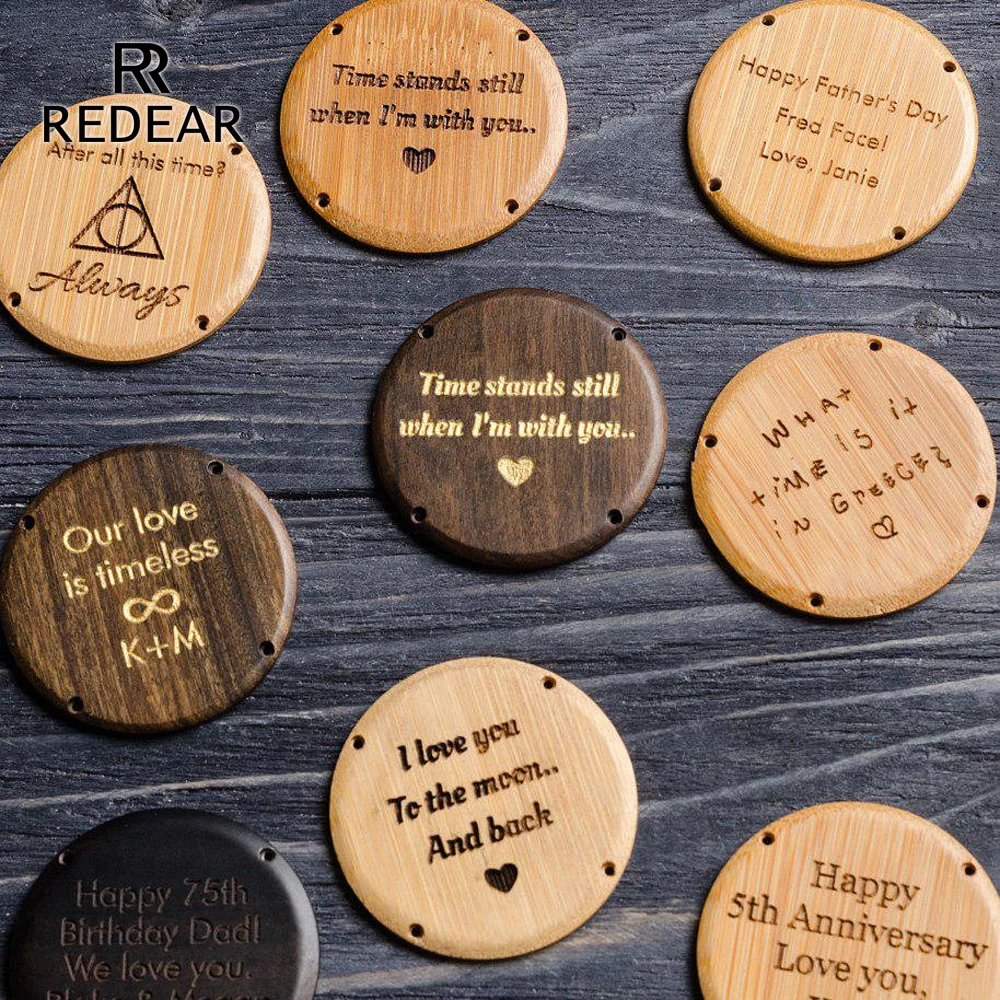 REDEAR Free Shipping Natural Color Bamboo Lover's Watch Men Luxury Wood Band Quartz Ladies Watches TO WOMEN