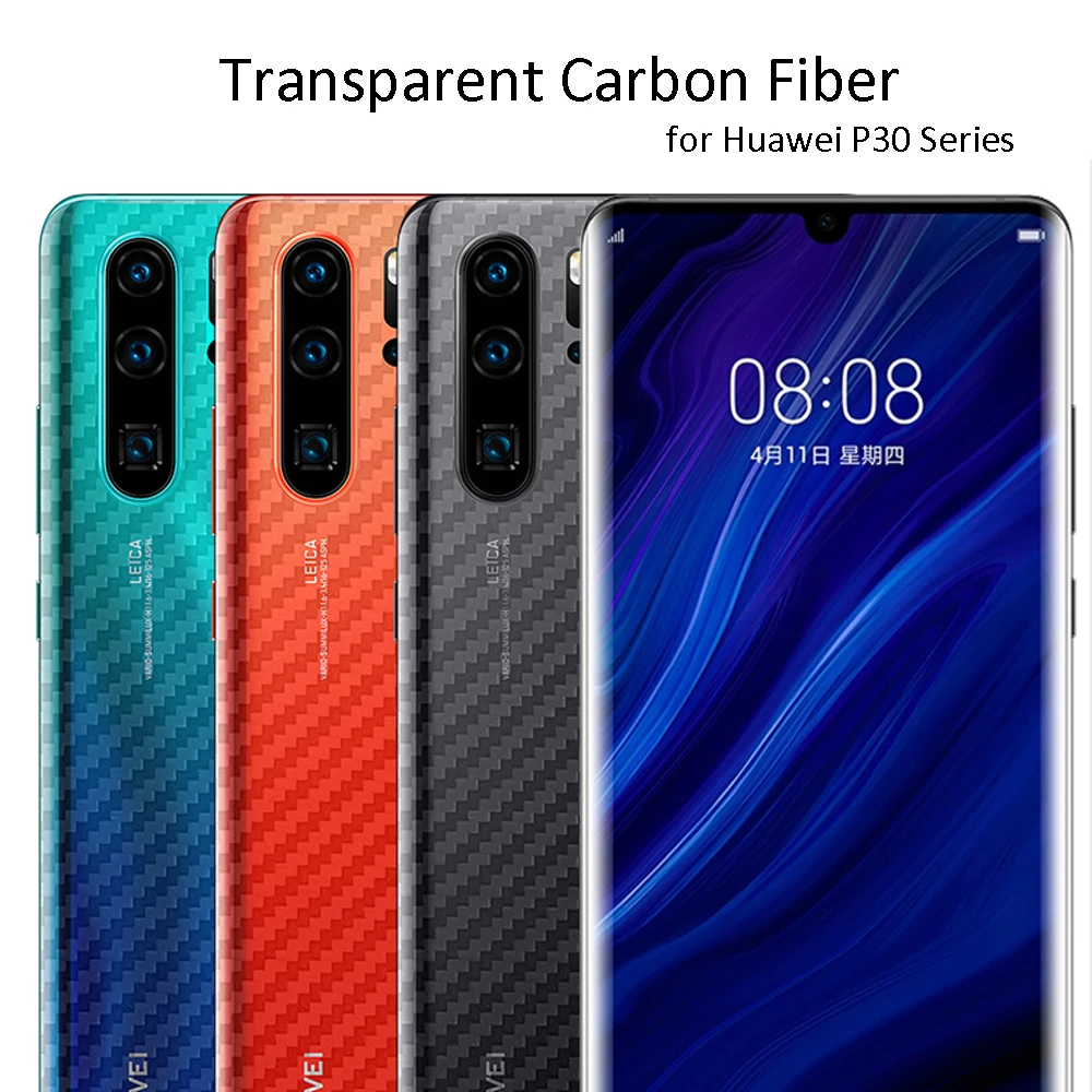 Пленка из углеродного волокна для huawei P30 Pro Lite P20 Pro Lite, защитная задняя панель из углеродного волокна, наклейка для huawei mate 30 Pro Lite