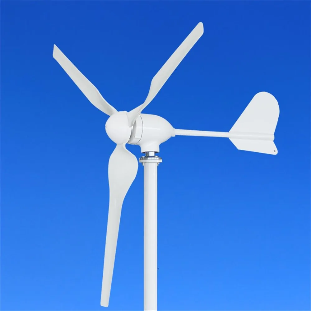 Gerador de Energia Turbina Eólica Residencial 48 24 12 v Kit 600 w