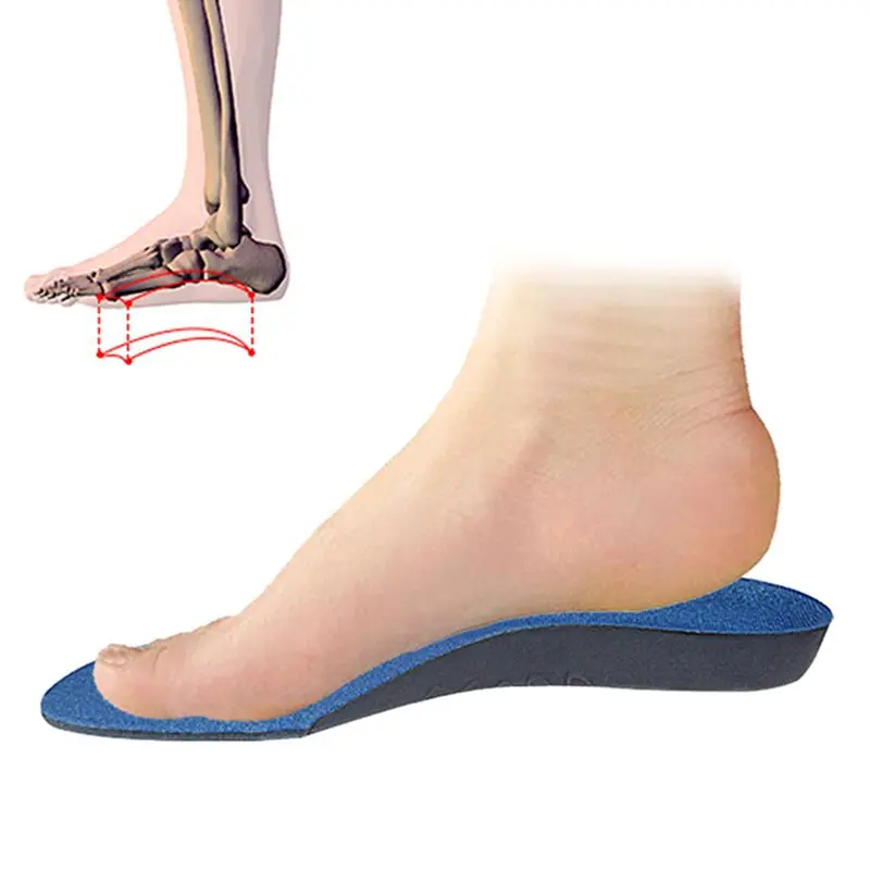 

Flatfoot Orthotics Cubitus Varus Orthopedic Feet Cushion Pads Care Insoles Arch Support for Plantar Fasciitis Fallen Arches