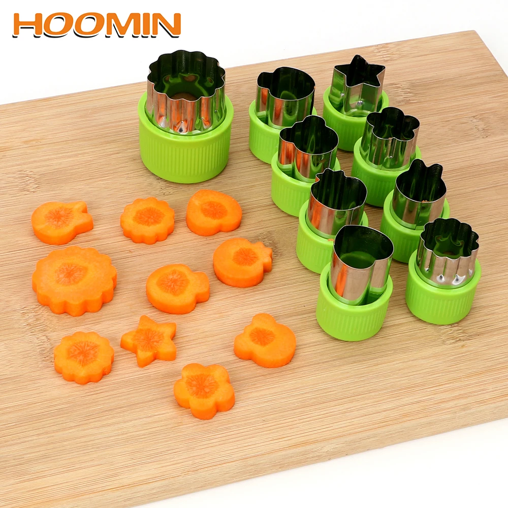 

HOOMIN 9PCS/Set Cookie Cutter Fruit Cookie Pie Mold Vegetable Cutter Baking Tool Cooking Tools kitchen Accessories Gagets