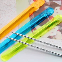 1000 шт. Длина 8 см/12 см Черноголовых Прыщ Порока Акне Extractor Remover Набор инструментов Комплект Инструменты для ухода за кожей