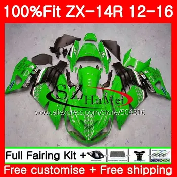 

Injection For KAWASAKI NINJA ZZR 1400 ZX 14R ZZR1400 25SH2 green black ZX14R 12 13 14 15 16 ZX-14R 2012 2013 2014 2015 Fairing