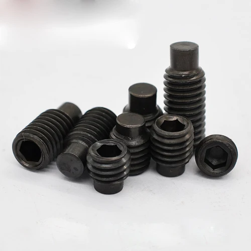 2pcs M10-M12 allen screws grubs headless convex end screw grub high strength hexagon socket bolts machine meter alloy steel bolt |