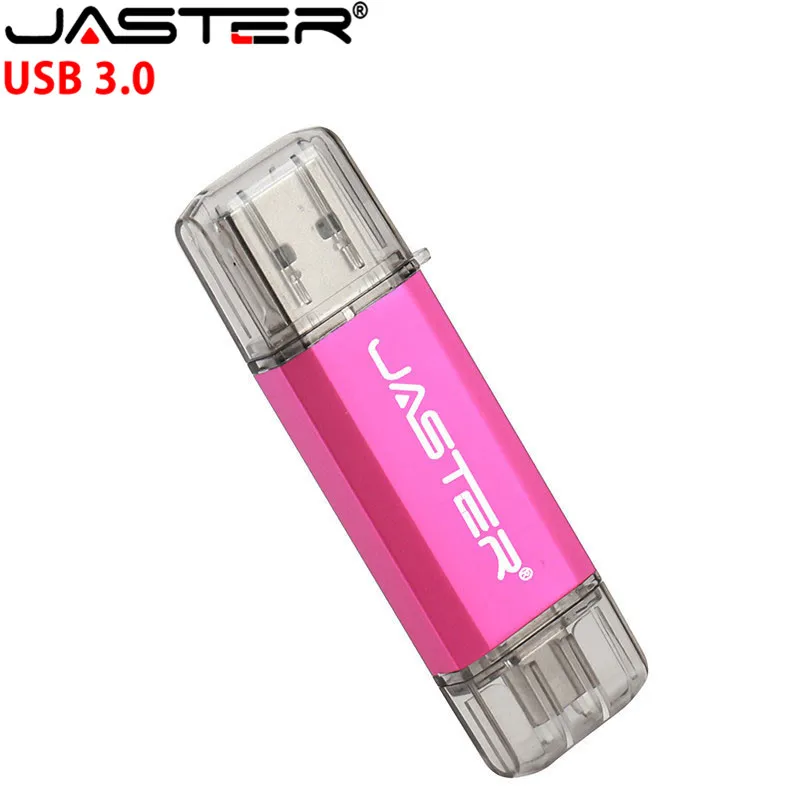 JASTER USB 3,0 type C OTG USB флеш-накопитель U диск Флешка для type-C Mobile/PC 128 Гб 64 ГБ 32 ГБ 16 ГБ высокоскоростной Micro USB накопитель
