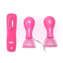 7 speed vibration female vibrating nipple pump stimulator breast massager sucker Chest sex toy for woman
