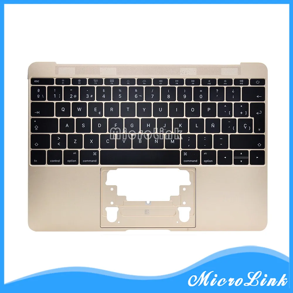 

New SP keyboard Topcase for MacBook Retina 12" A1534 Spanish SP keyboard with Backlight 2016 613-02547-09