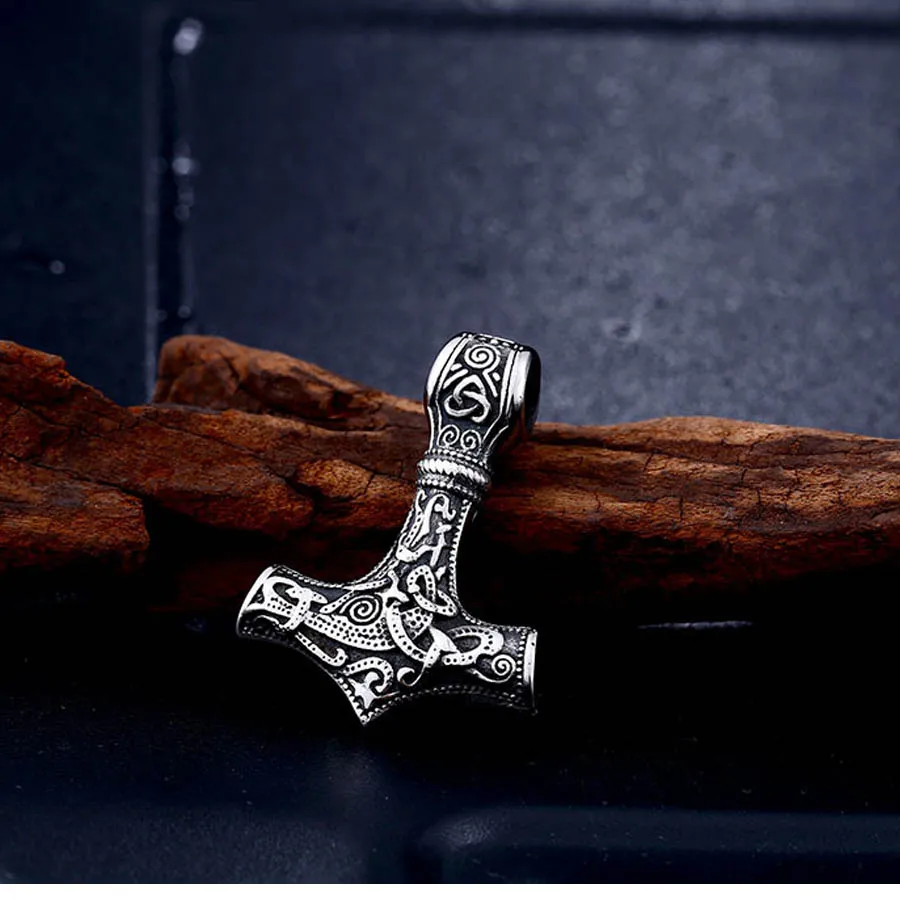 Top-Quality-Men-Necklace-Viking-Amulet-Odin-Thor-Hammer-Pendant-with-Leather-Chain-Necklace-Viking-Jewelry