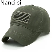 Nanci si американский флаг камуфляжная бейсболка армейская вышивка хлопчатобумажные бейсболки Кепка повседневные кепки Gorras мужская шляпа для мужчин
