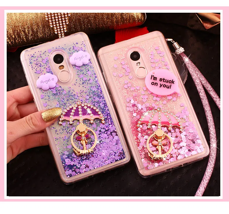 

For Samsung Galaxy J7 2018 (J737P)/J7 Refine /J7 Top /J7 Star,Bling Flowing Glitter Stars Liquid Quicksand Anti-knock Back Case