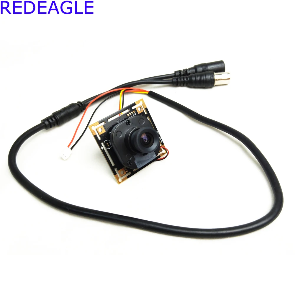 REDEAGLE CCTV Mini 700TVL CMOS Color Security Camera PCB Board Module with IR-CUT Filter and Cable - 32824719238