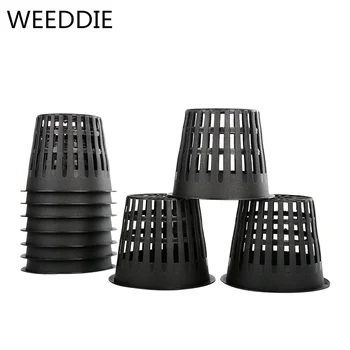 

10x 3" Heavy Duty Mesh Pot Net Cup Basket Hydroponic Aeroponic Plant Grow Clone