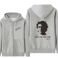 Fashion New Ayrton Senna Sweatshirts Men Fleece Zippe rAyrton Senna Hoodies Men Boy Man Coat Sweatshirts Pullover
