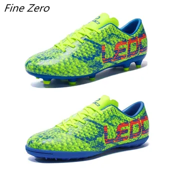 

New Student Comfortable Breathable High Quality Cheap Men Soccer Shoes Superfly Original Cleats TF/FG Kids Football Boots Unisex