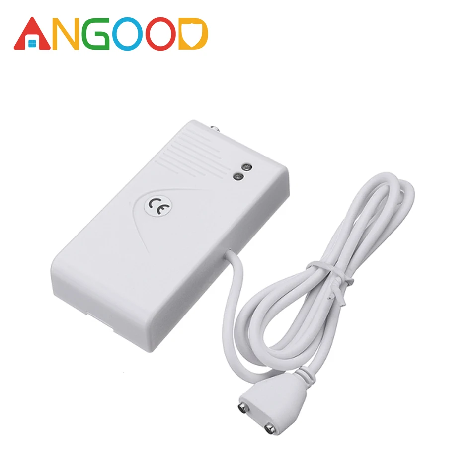 

ANGOOD Wireless 433MHz Leakage Sensor Water Leak Detector Intrusion Detector for Home Security Alarm System Work With Gateway