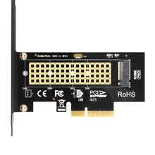 JEYI SK4 Pro M.2 NVMe SSD NGFF к PCIE X4 адаптер M ключ интерфейсная карта поддержка PCI Express 3,0x4 m.2 высокоскоростной Размер 2230 2280