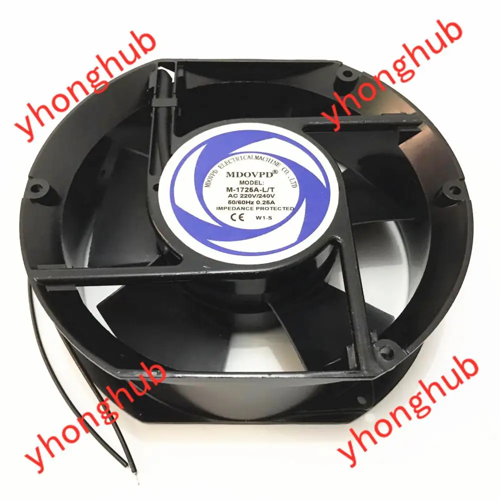 MDOVPD M 1725A L/T MD17251A2SAL AC 220V 0.25A 2 провод Сервер вентилятор