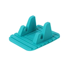 Автомобильный держатель для навигации по мобильному телефону, силиконовый Автомобильный GPS на приборной панели, Настольный кронштейн для смартфонов