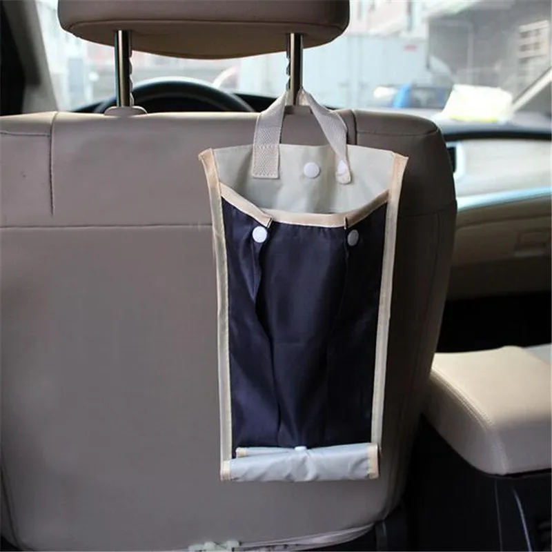 1Pcs Foldable Car Seat Back Carriage Bag Multi Umbrella Cover Hanging Bags Organizer Holder Stowing Tidying Car Accessories