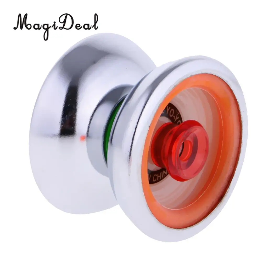 MagiDeal 1Pc Professional YoYo Aluminum Alloy String Trick Yo-Yo Ball KK Bearing for Beginner Adult Kids Classic Toy 7Kinds