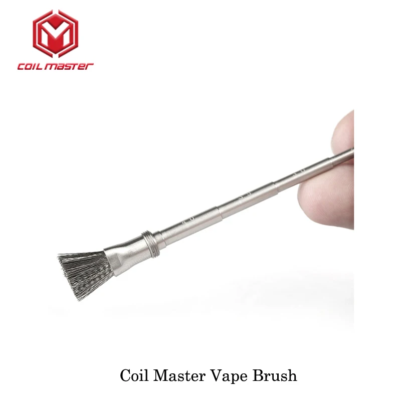

Authentic Coil Master Vape Brush for DIY vapers cleaning coil dirt and removing hot spots RDA RTA RDTA Deck cleaning