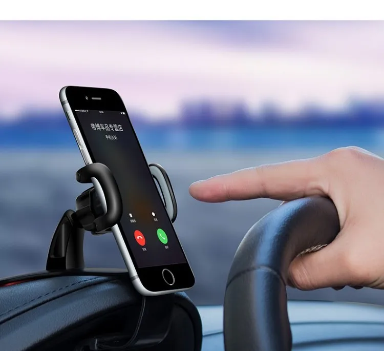 Universal Cradle Cellphone Clip Car Phone Holder Dashboard Mount