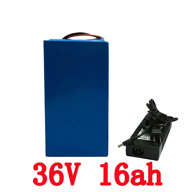 Cheap e Bike Battery 36v 16Ah 500W Lithium Battery 36V with 2A charger 20A BMS Electric Scooter Battery 36v Electric Bike Battery 36v