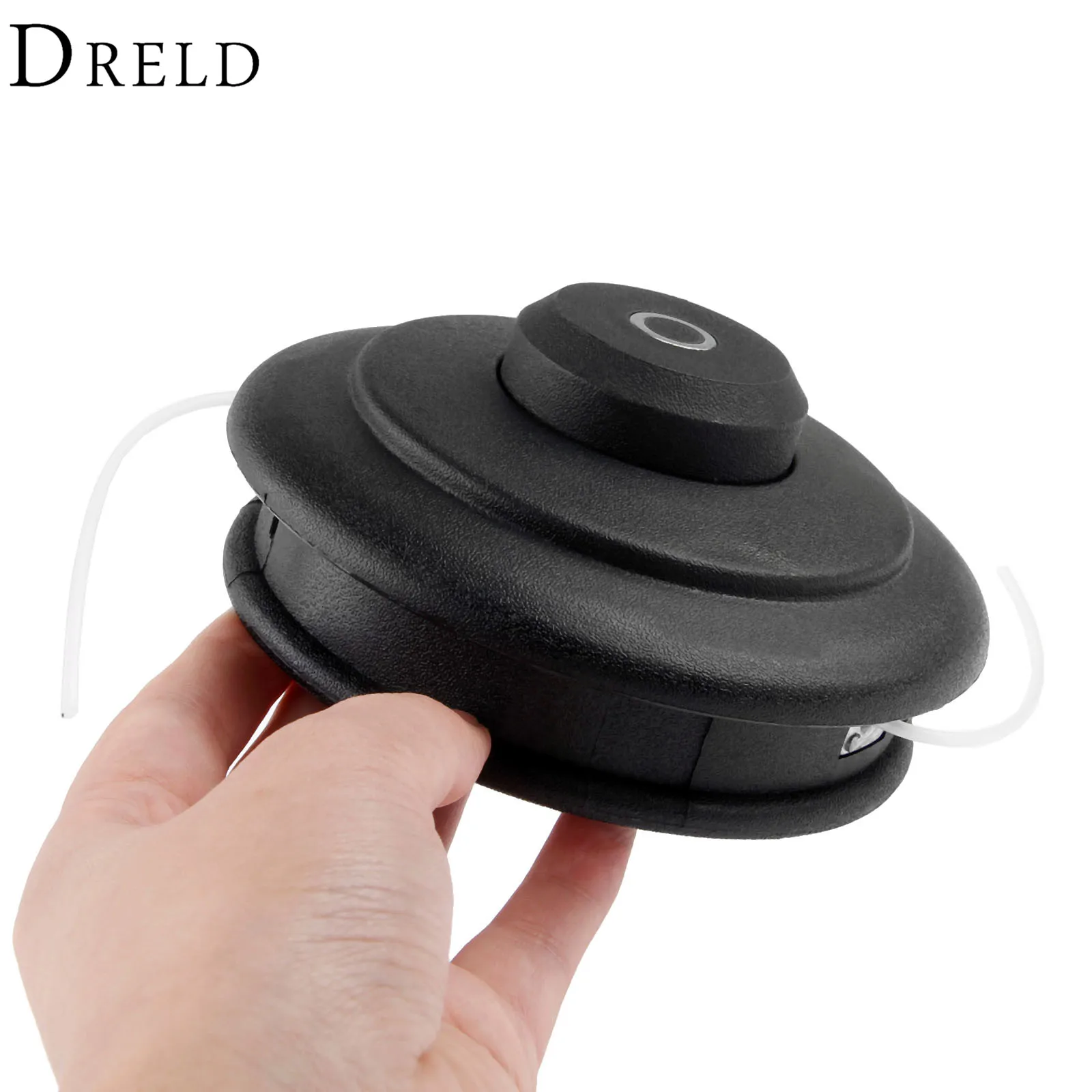 DRELD Nylon Trimmer Head Adaptor M10*1.25 Double Trimmer Line Bump and
