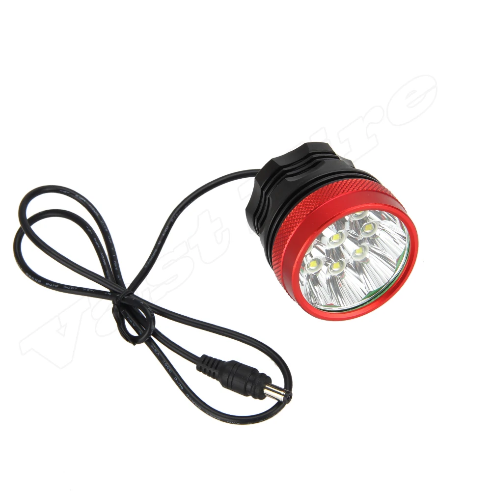 Flash Deal 15000lm 9x XML T6 LED Bicycle Bike Lamp HeadLamp Torch Laser Rear Light 9T6+12000mAh Battery+AC Charger+Red Laser Taillight 4