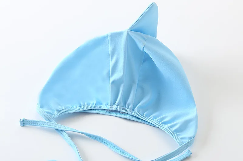 Terno de Natação Bebê e Menina Nova Criança Piscina Bonito Tubarão Bebê Conjunto 19 Mamãe e Bebê