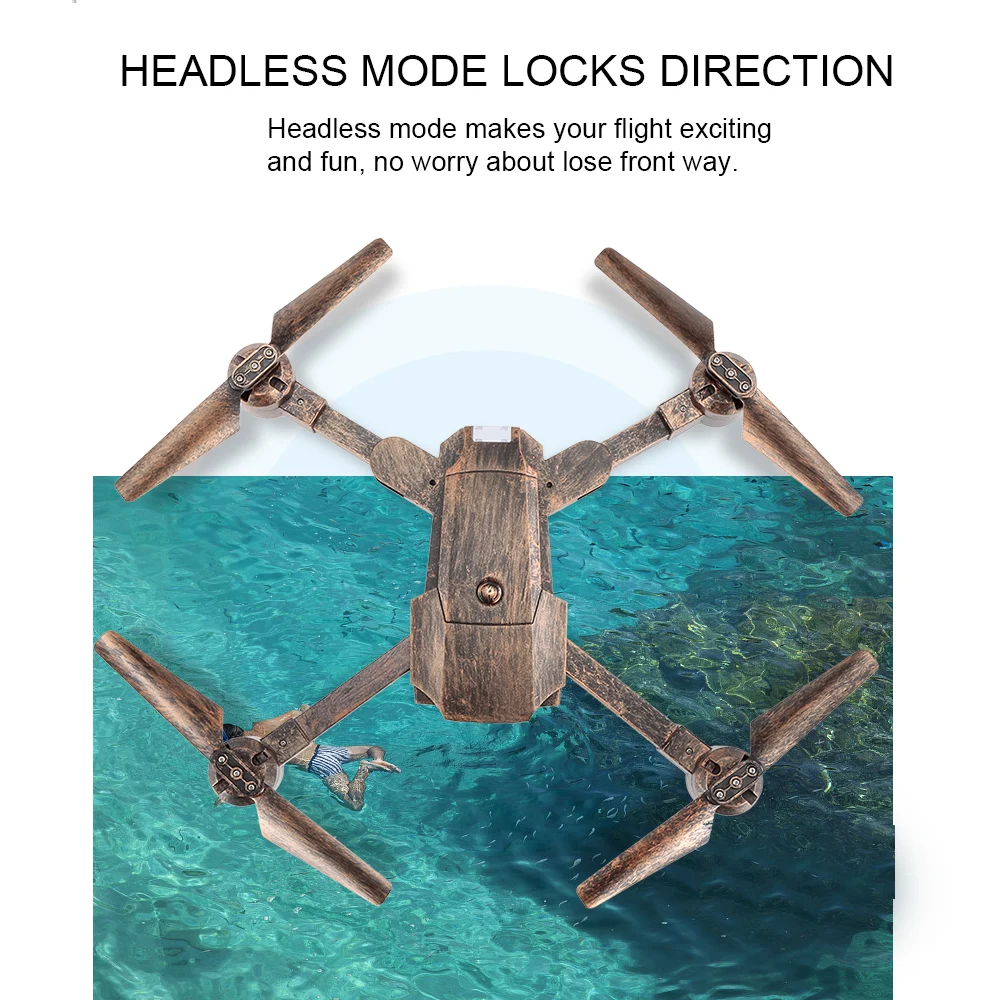 Attop XT-1 WIFI 2.4G 6-axis Gyro FPV Drone 0.3MP Camera Drone 3D Flip Altitude Hold Foldable Dron RC Helicopter Quadcopter (16)