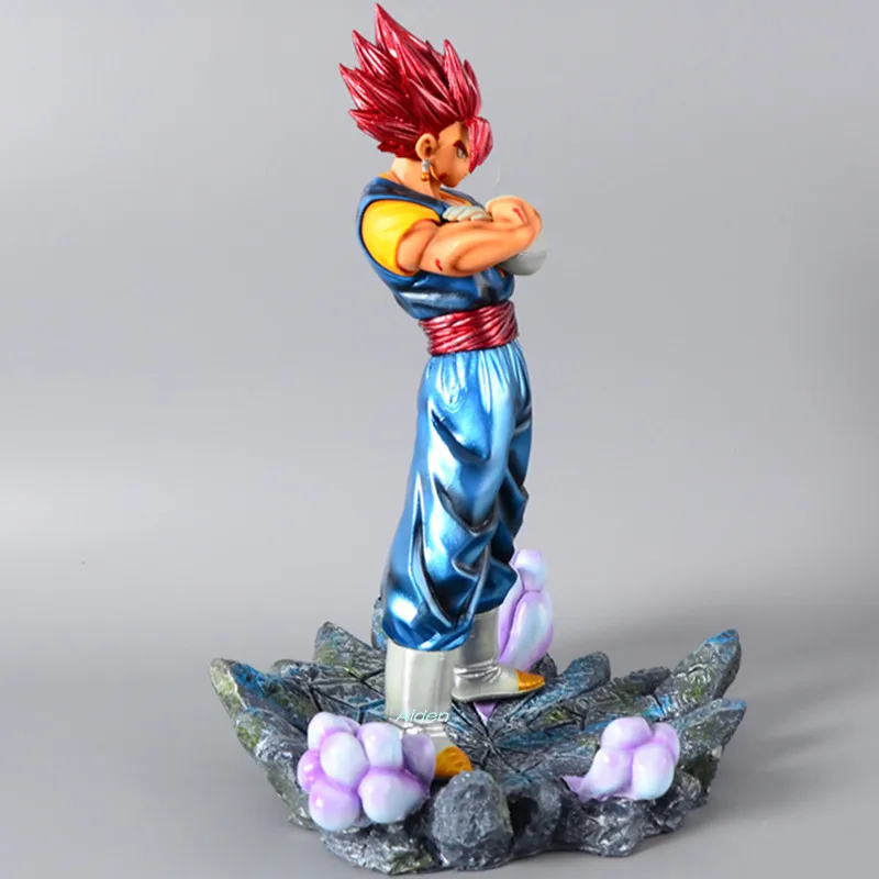 1" DRAGON BALL Z статуя Vegetto бюст Сон Гоку полный Длина портрет Сон Гоку VS Vegetto подходит анимационная фигурка GK коробки 25 см B645