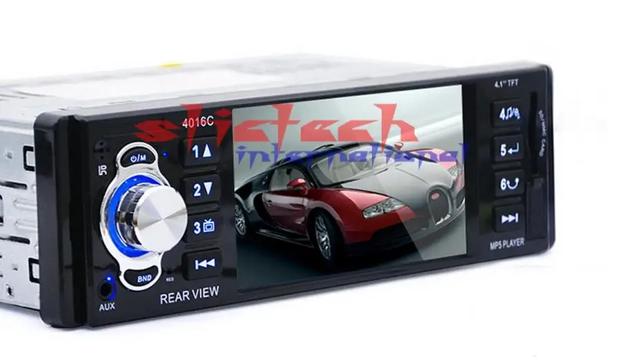 

by dhl or ems 10pcs 4.1" Inch TFT HD Car MP5 Player Rear View Camera FM Radio /Charger /MP3 /MP4 /Audio /Video hot sale 4016c