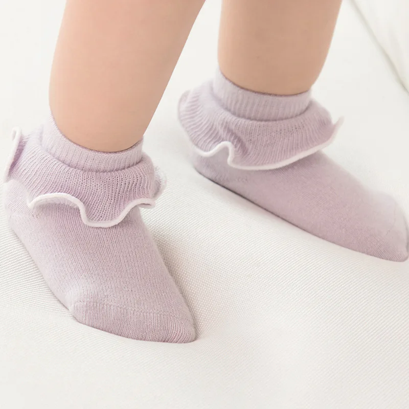 

Cotton Baby Socks For Baby Girls 0-3 Years Spring Summer Cute Calcetines Bebe Toddler Newborn Infant Skarpetki TS85