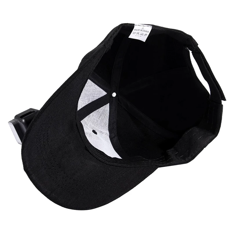 Djustable Sun Hat Cap Sport camera Baseball Hat WJ-Hook Buckle Mount Screw  for Gopro Hero 654321SJCAMXiaomi yi Accessories (8)