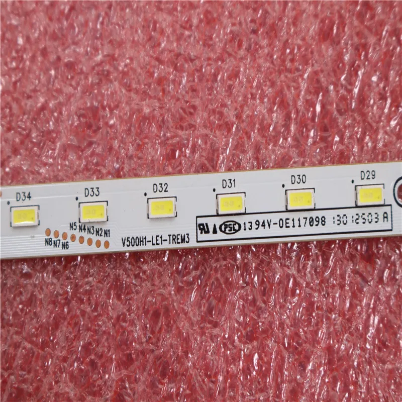 

1 PCS LED backlight V500H1-LE1-TREM3 56LED 620MM for LED50R5100DE V500HK1-LS5