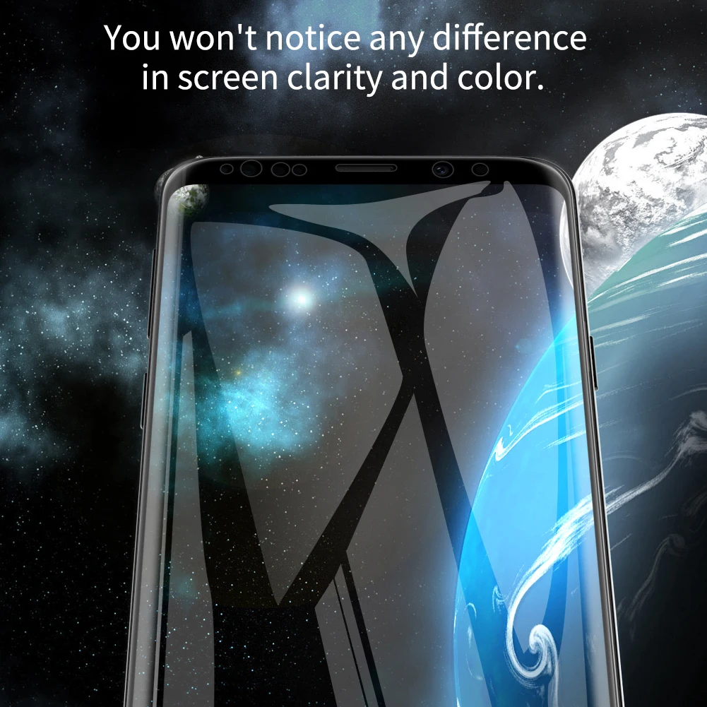NILLKIN 3D DS+ MAX Стекло пленка для samsung Galaxy S9/S9 Плюс/примечание 9/Note 8 9D закаленное Стекло Экран: 5,8/6,2/6,32/6,4