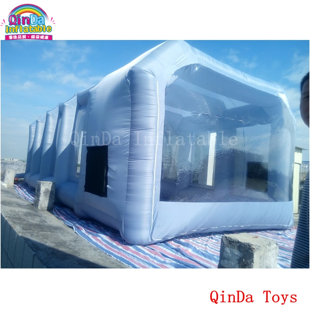  10m*5m*3.5m inflatable spray booth for car paintingused portable paint booths for car