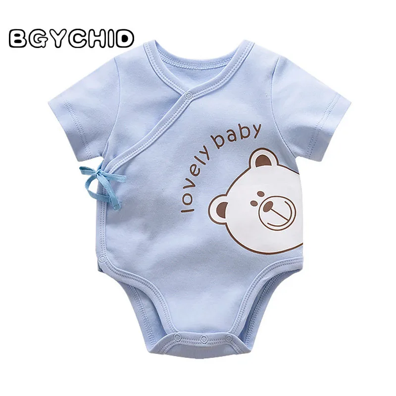 BGYCHID Baby Girl Clothes Child Baby Bodysuits Cotton Animal Cute