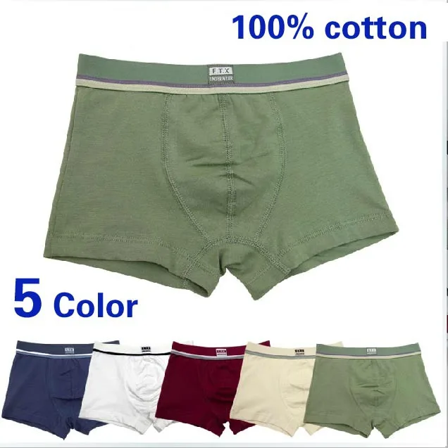 New 5 Pairs Pack Boys Cotton Spandex Boxer Briefs Shorts Underwearin