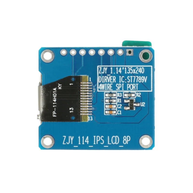 1,14 дюймов ips OLED дисплей модуль ЖК-экран 135*240 RGB TFT для Arduino ST7789 ЖК-плата SPI полноцветный HD OLED 8pin DIY