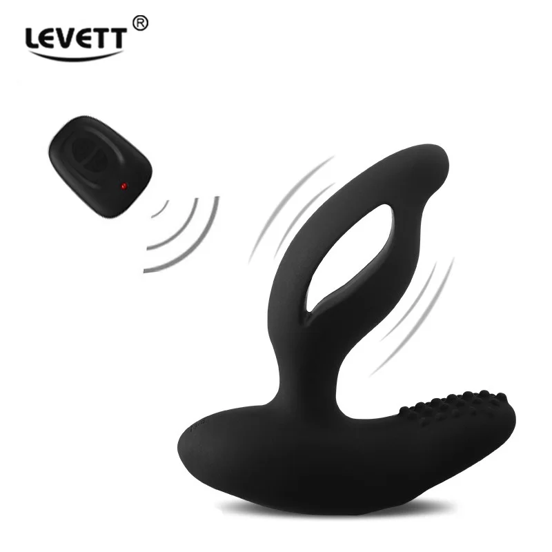 Levett Remote Control Prostate Massager Anal Plug Vibrator Stimulation