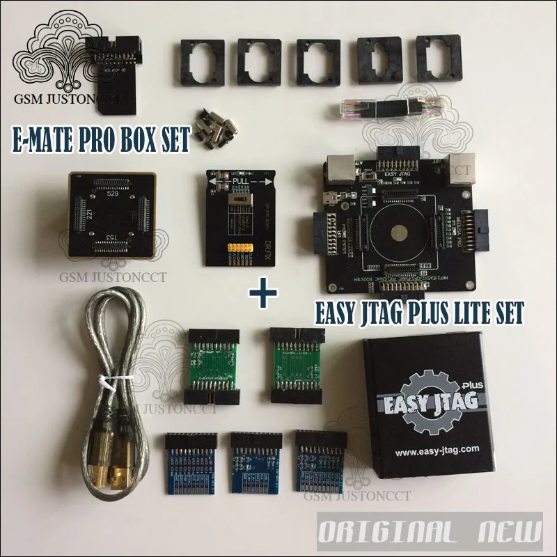 EASY JTAG PLUS LITE SET+ EMATE PRO BOX SET - gsm justoncct -A1