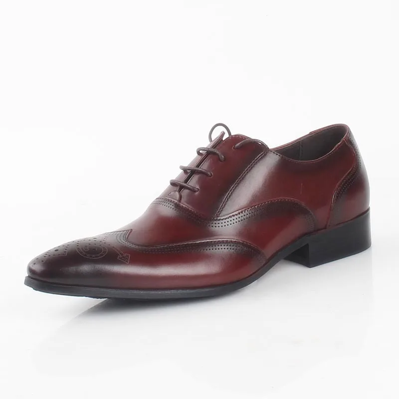 

2018 Handamde Fashion Luxury Dress Party Shoes Formal Cow Leather Leisure Flat Men's Shoes Custom Bespoke Footwear JMH-B0004