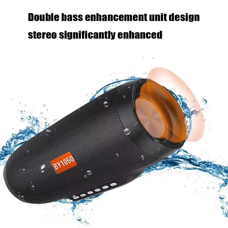 

NBY 1050 Bluetooth speaker Portable Wireless Loudspeakers For Phone Computer Stereo Music surround Waterproof Outdoor Speakers