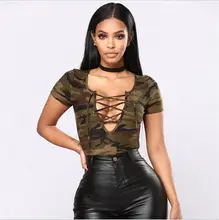 Women Fashion Clothes Casual Army Hollow Camo Camouflage Bra Crop Top T shirt Tank Top Sleeveless O-neck Slim TShirt