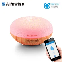 400 мл увлажнитель воздуха эфирные масла диффузор Ароматерапия Электрический аромат диффузор тумана 7 цветов Изменение светодио дный фонари для дома