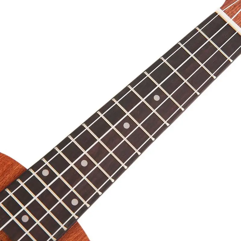  21 Inch Ukulele Soprano Beginner Ukulele Guitar Ukulele Mahogany Neck Delicate Tuning Peg 4 Strings